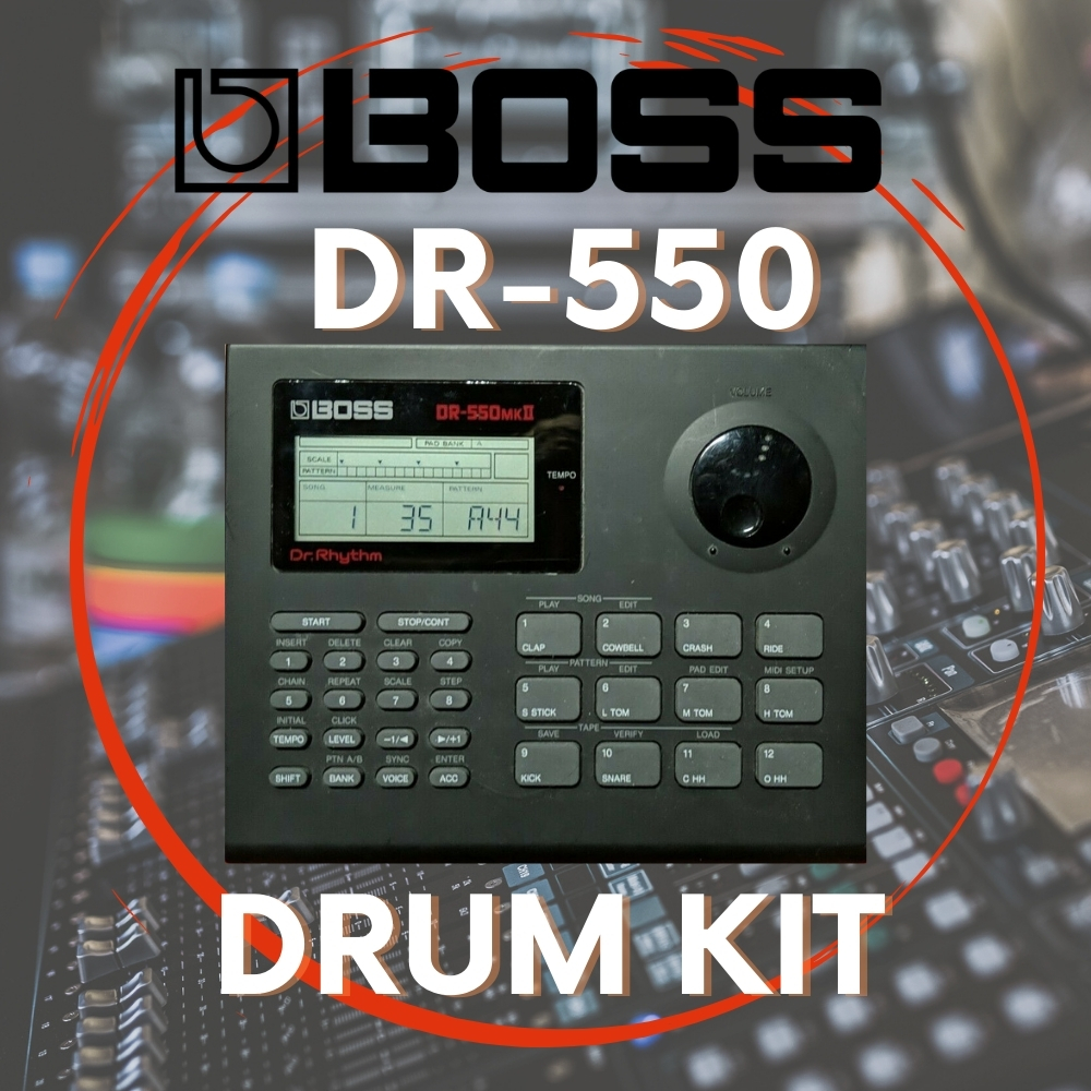 Boss DR-550 Drum Kit