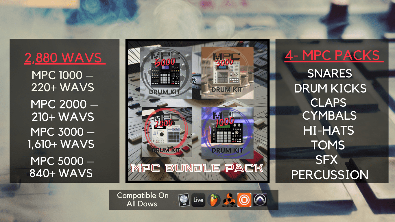 Mpc Loop MPC BUNDLE | SoundBankz | Audio Samples | Drum Kits | Music Loops